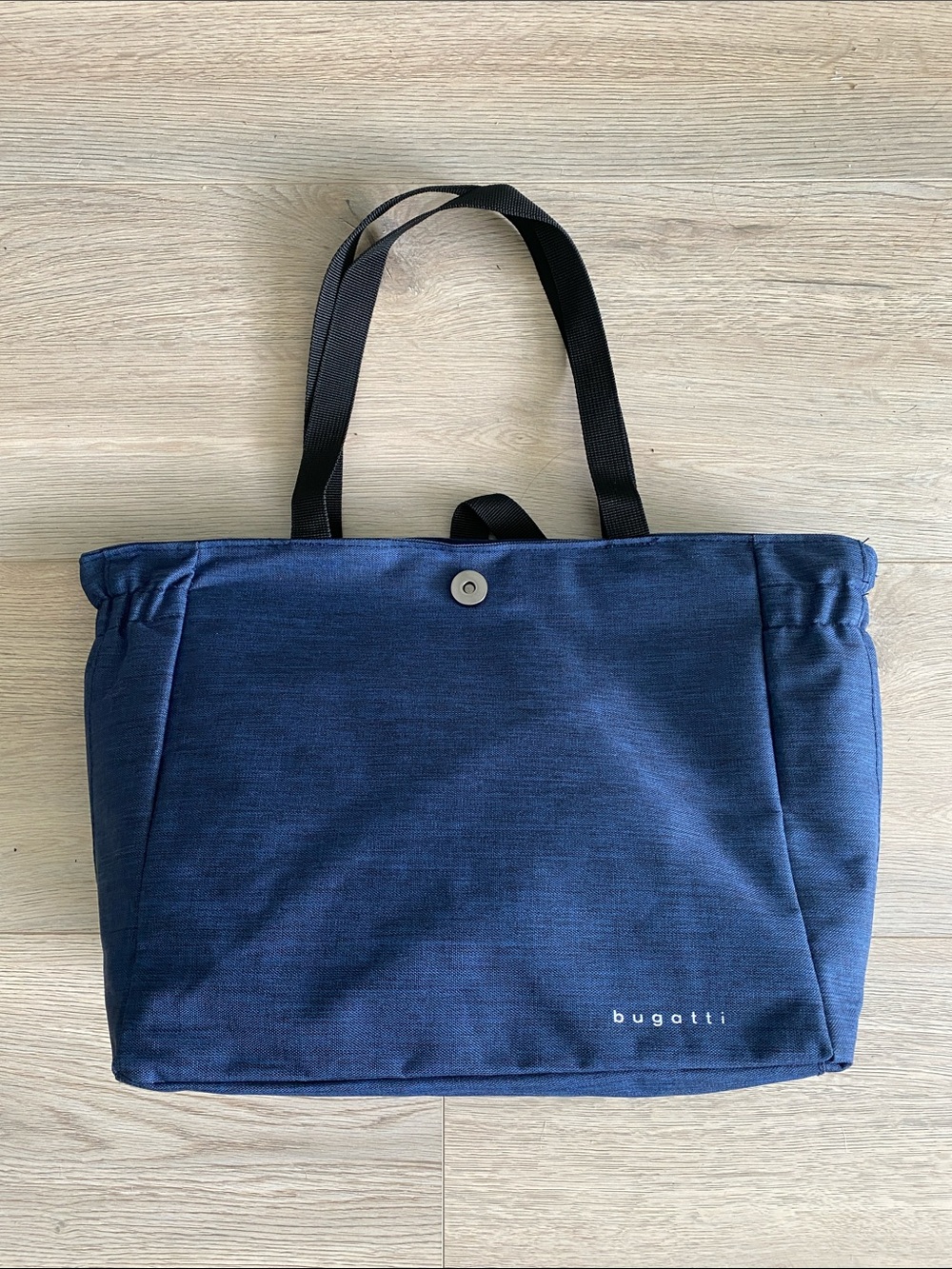 Bugatti Blue Insulated Lunch Bag with Black Straps - Like New